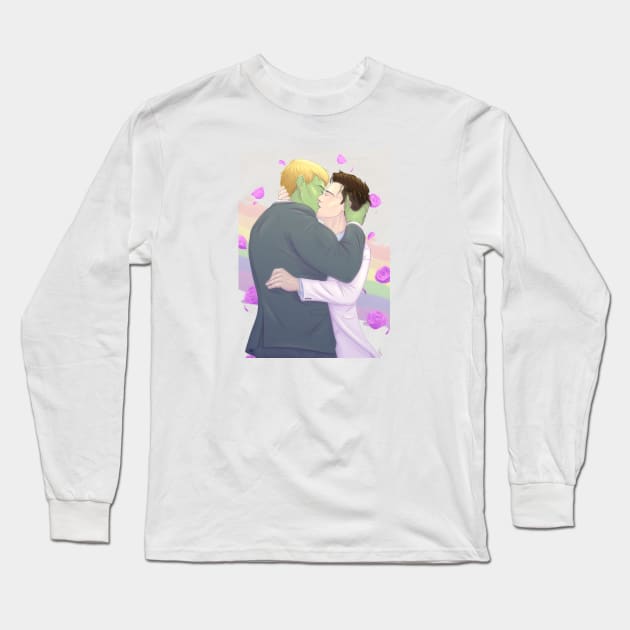 BillyTeddy Wedding Long Sleeve T-Shirt by ConnorATerro